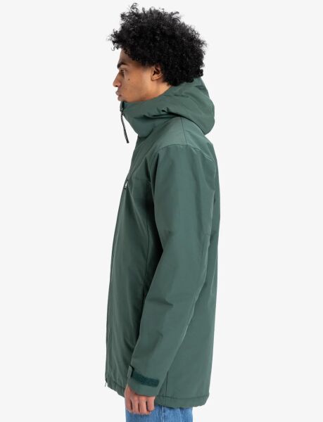 Quiksilver OVERCAST 3K PARKA Erkek Mont Yeşil - XL