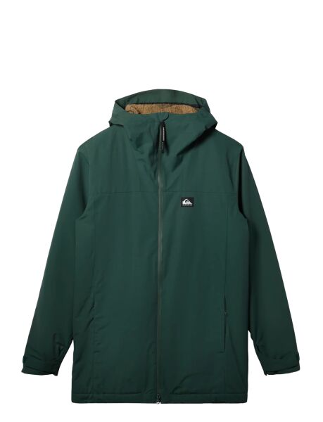 Quiksilver OVERCAST 3K PARKA Erkek Mont Yeşil - XL