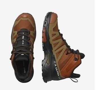 Salomon X Ultra 4 Gore-Tex Mid Erkek Outdoor Bot Kahverengi - 41 1/3