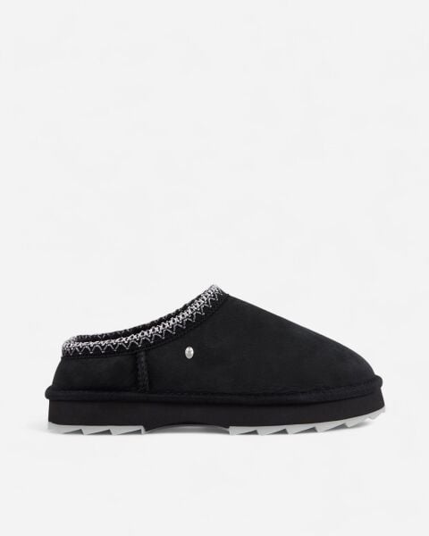 EMU Australia Sharky Scuff Kadın Kahverengi Terlik W13179 Siyah - 39