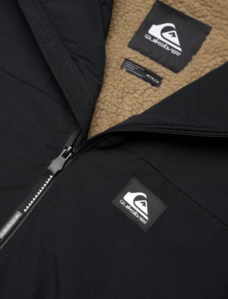 Quiksilver OVERCAST 3K PARKA Erkek Mont Siyah - XXL