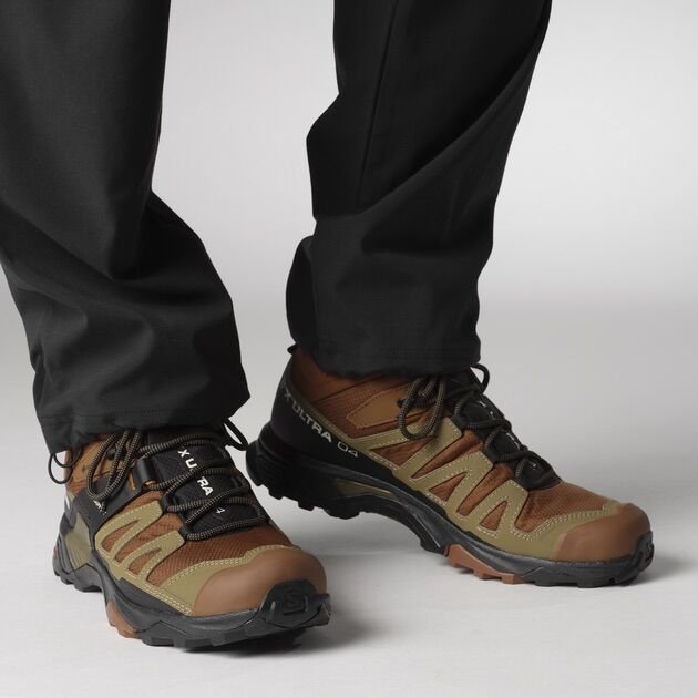 Salomon X Ultra 4 Gore-Tex Mid Erkek Outdoor Bot Kahverengi - 42