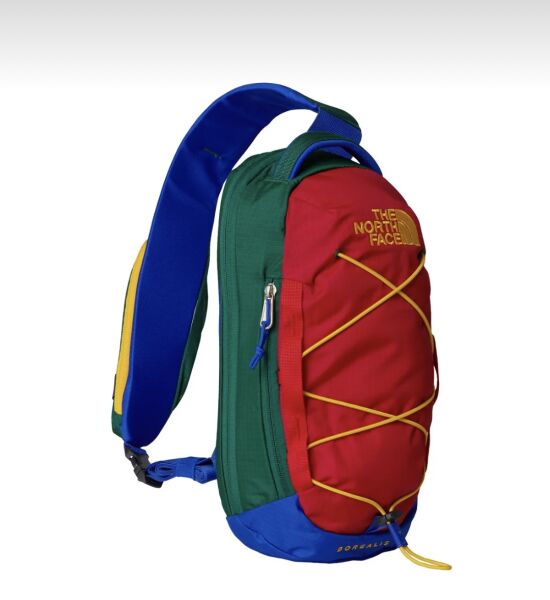 The North Face Borealis Sling Unisex Sırt Çantası Yeşil Mavi - Tek Beden