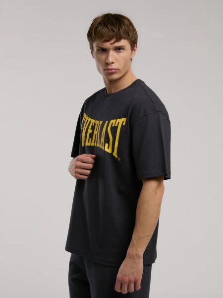 Ever Classics Comfort Logo Erkek Tişört TM0045 Siyah - L