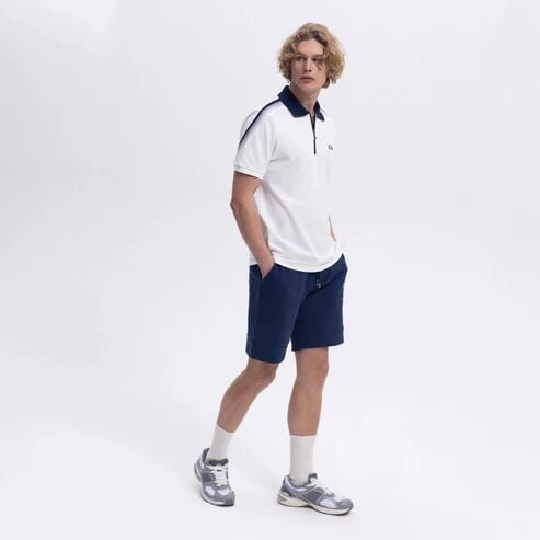 Ellesse Erkek Polo T-shirt M-EM169-1 Beyaz - S