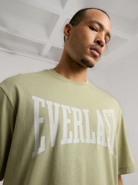Ever Classics Comfort Logo Erkek Tişört TM0045 Yeşil - XL