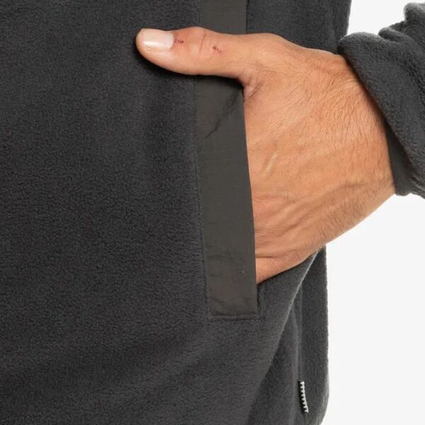 Quiksilver No Destınatıon 2 Half Snap Polar Açık Gri - L