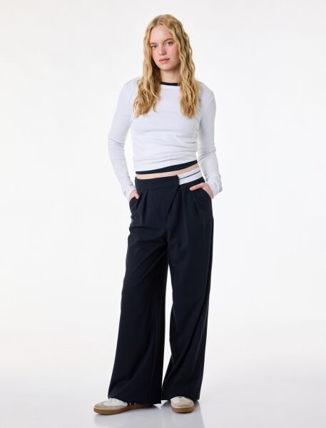 Koton Lacivert Pantolon 6Sak40059Ew Lacivert - 42