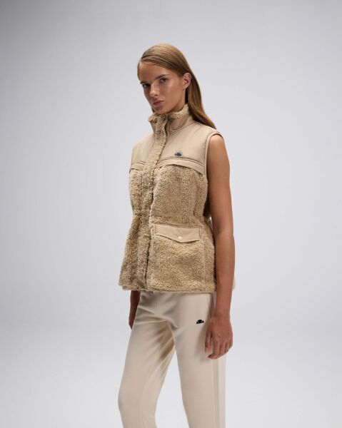 Ellesse Fleece Yelek EF545 Siyah - XS