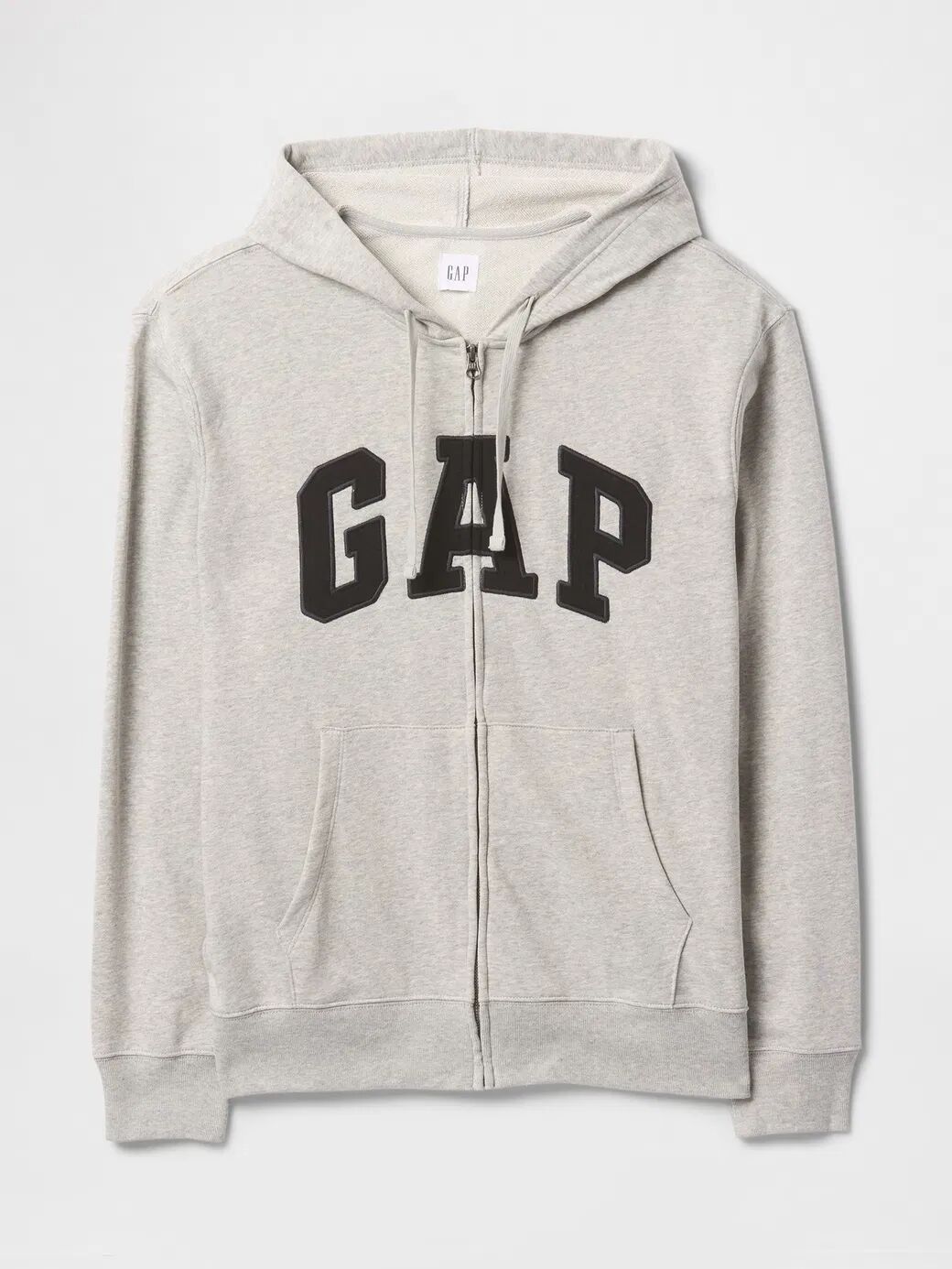 Gap Erkek Sweatshirt V-FRCH FT HERITAGE LOGO FZ Gri - XXL