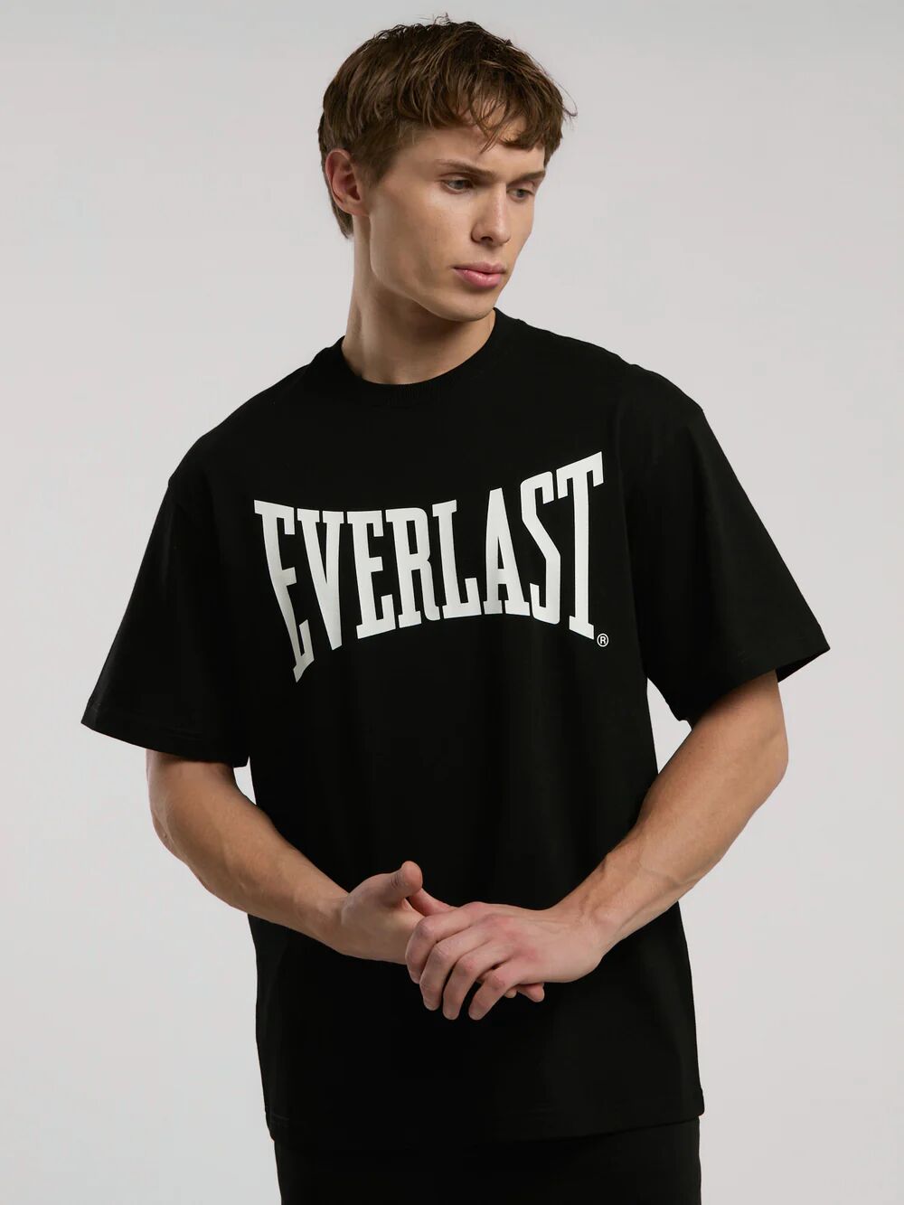 Ever Classics Comfort Logo Erkek Tişört TM0045 Siyah - M