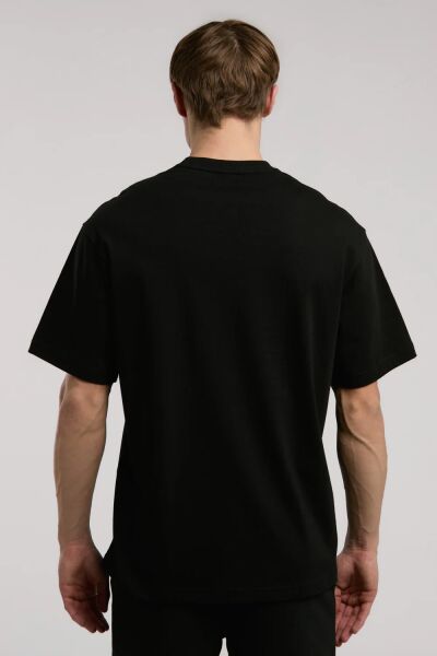 Ever Classics Comfort Logo Erkek Tişört TM0045 Siyah - L