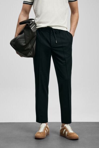 LUFİAN Sımon Jogger Pantolon Slim Fit 111190356 Lacivert - 48