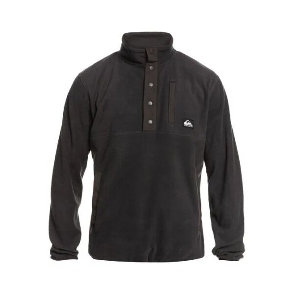 Quiksilver No Destınatıon 2 Half Snap Polar Siyah - S