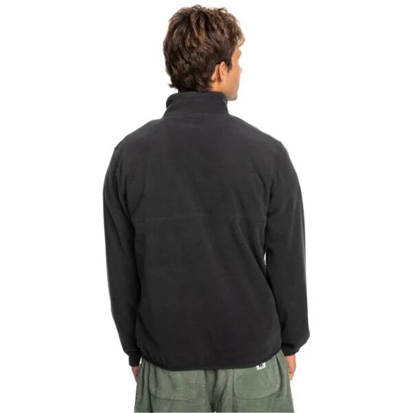 Quiksilver No Destınatıon 2 Half Snap Polar Siyah - XL