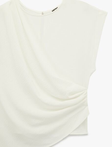 Koton Kırık Beyaz Bluz 6Sak60016Uw Beyaz - 44
