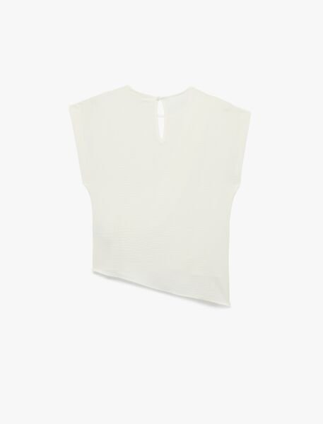 Koton Kırık Beyaz Bluz 6Sak60016Uw Beyaz - 44