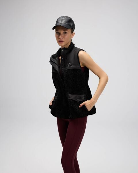 Ellesse Fleece Yelek EF545 Siyah - S