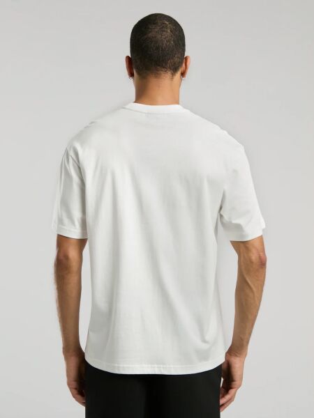Ever Classics Comfort Logo Erkek Tişört TM0045 Beyaz - L