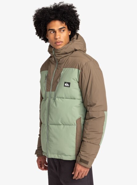 Quiksilver NOMAD JACKET Erkek Mont Turkuaz - L