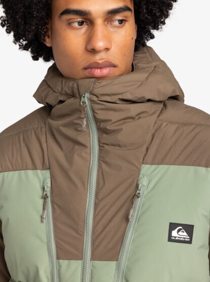 Quiksilver NOMAD JACKET Erkek Mont Turkuaz - XL