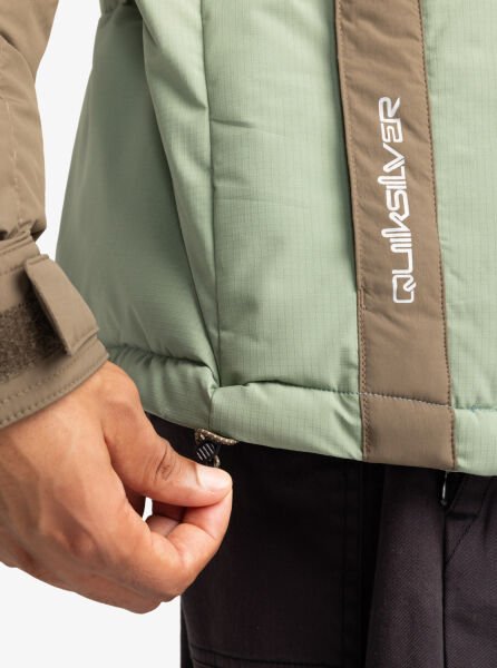 Quiksilver NOMAD JACKET Erkek Mont Turkuaz - XXL