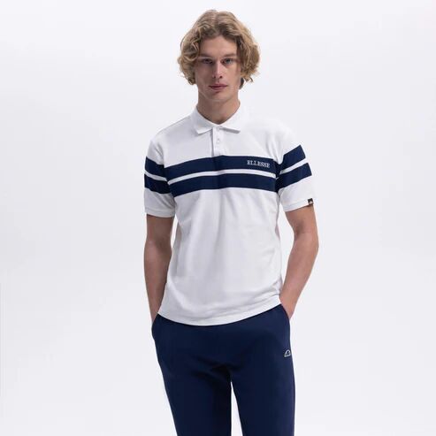 Ellesse Erkek Polo T-shirt M-396 Beyaz - XXL