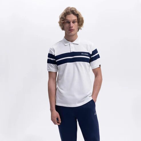 Ellesse Erkek Polo T-shirt M-396 Beyaz - XXL