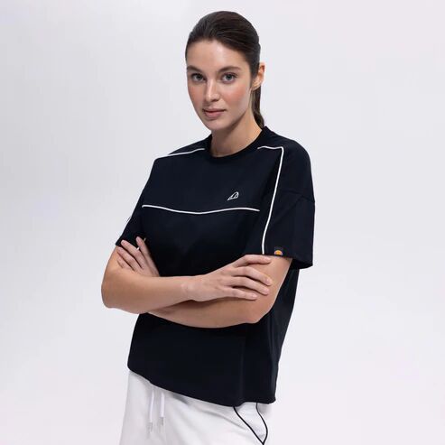 Ellesse Kadın T-shirt F-EF389 Siyah - XS