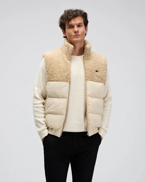 Ellesse Erkek Dolgulu Polar Yelek EM532 XXL - Bej