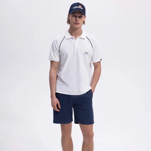 Ellesse Erkek Polo T-shirt M-407 Beyaz - XL