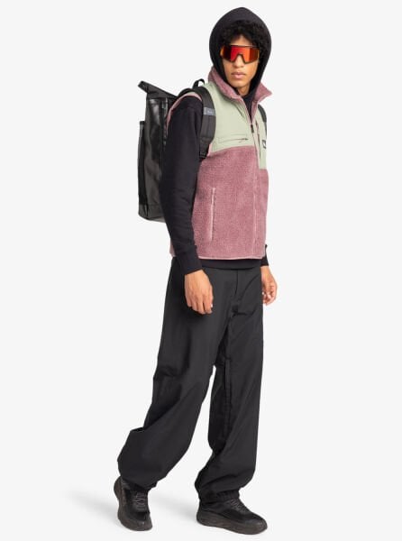 Quiksilver SHALLOW WATER GILET Erkek Yelek Mürdüm - S