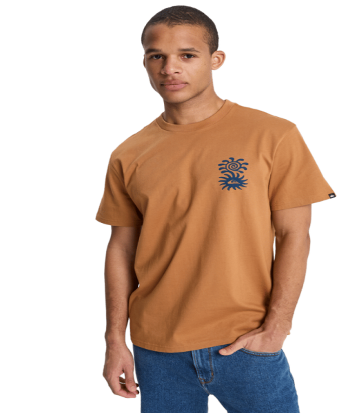 QUİCKSİLVER ERKEK T-SHIRT EQYZT08264 XL - Tobacco Brown - Solid
