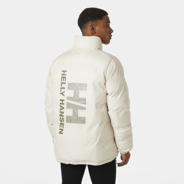 HELLY HANSEN Yu 23 Reversible Puffer Erkek Mont Yeşil - XL