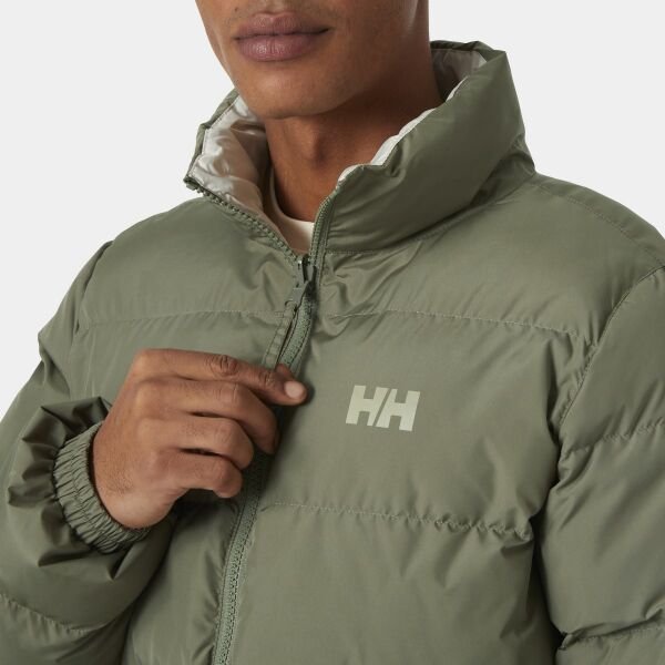 HELLY HANSEN Yu 23 Reversible Puffer Erkek Mont Yeşil - XL