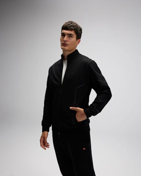 Ellesse Erkek Fermuarlı Sweat EM545 XXL - Siyah