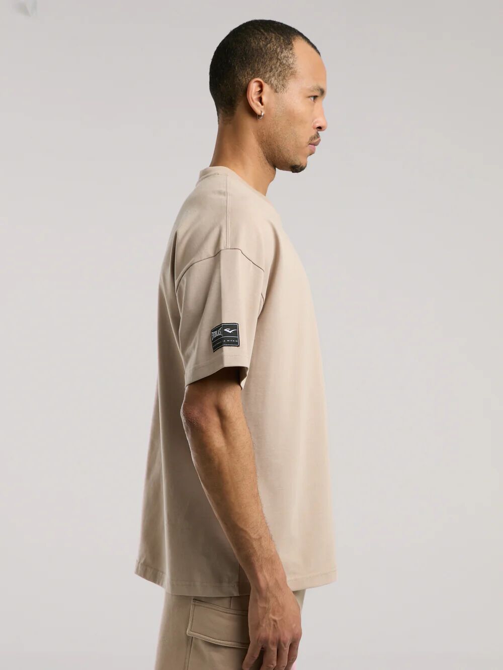 Ever Essentials Oversize Erkek Tişört TM0036 Kum - S