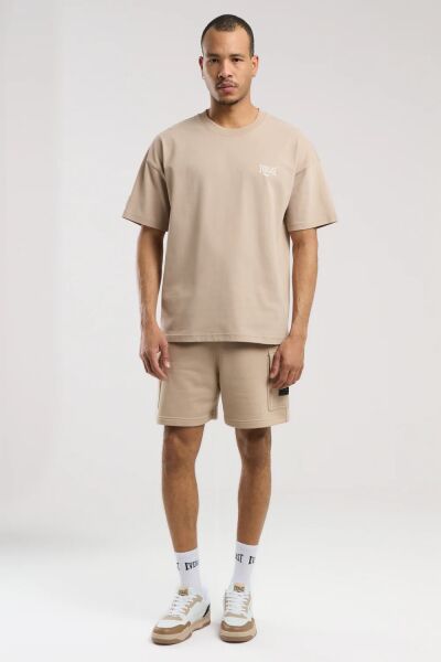Ever Essentials Oversize Erkek Tişört TM0036 Kum - M