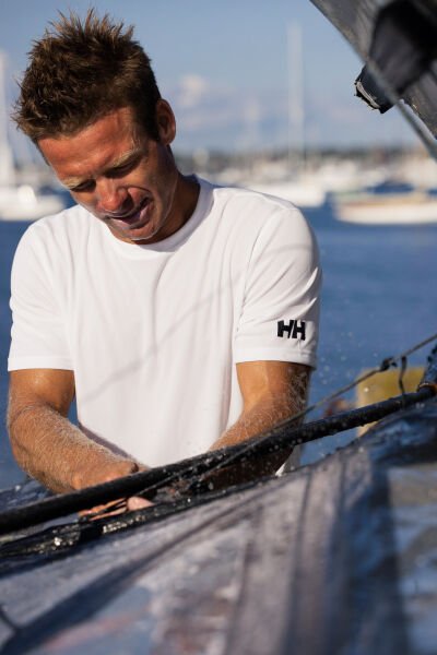 Helly Hansen Tech Erkek T-Shirt Beyaz - S