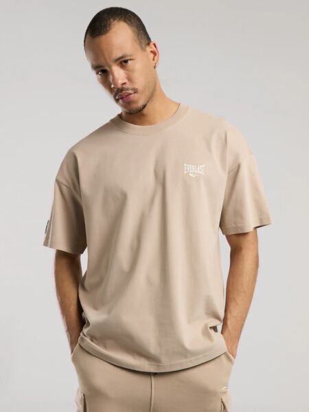 Ever Essentials Oversize Erkek Tişört TM0036 Kum - XXL