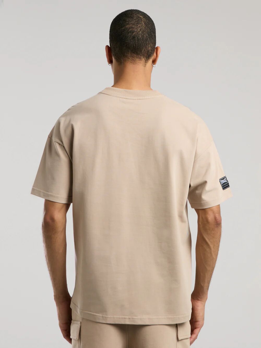 Ever Essentials Oversize Erkek Tişört TM0036 Kum - XXL