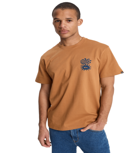 QUİCKSİLVER ERKEK T-SHIRT EQYZT08264 XL - Tobacco Brown - Solid