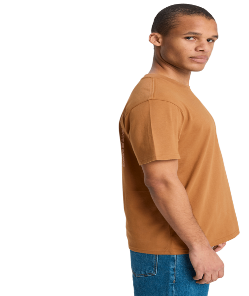 QUİCKSİLVER ERKEK T-SHIRT EQYZT08264 XL - Tobacco Brown - Solid