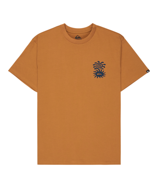 QUİCKSİLVER ERKEK T-SHIRT EQYZT08264 XL - Tobacco Brown - Solid
