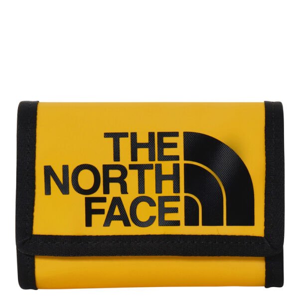 The North Face Base Camp Wallet Cüzdan Siyah Sarı - Tek Beden