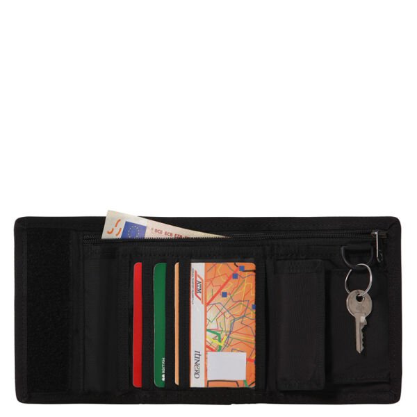 The North Face Base Camp Wallet Cüzdan Siyah Sarı - Tek Beden