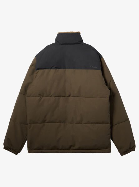 Quiksilver WILD MOUNTAIN JACKET Erkek Mont Kahverengi - XL