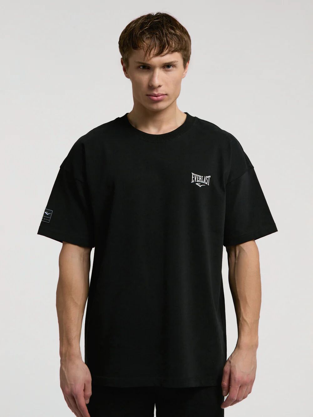 Ever Essentials Oversize Erkek Tişört TM0036 Siyah - L