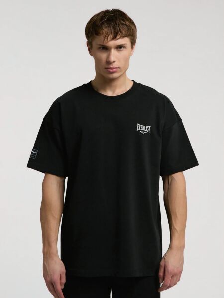 Ever Essentials Oversize Siyah Erkek Tişört TM0036 Siyah - XXL