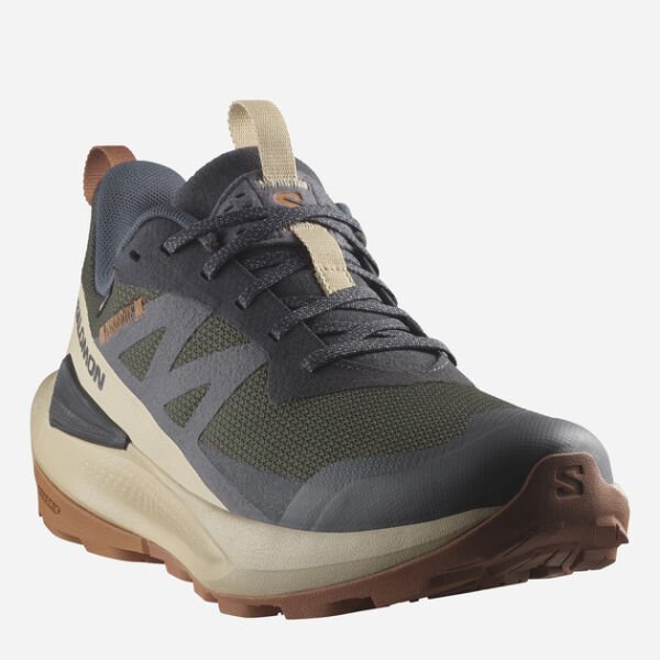 Salomon Elixir Activ Gore-Tex Erkek Outdoor Ayakkabı Krem - 42